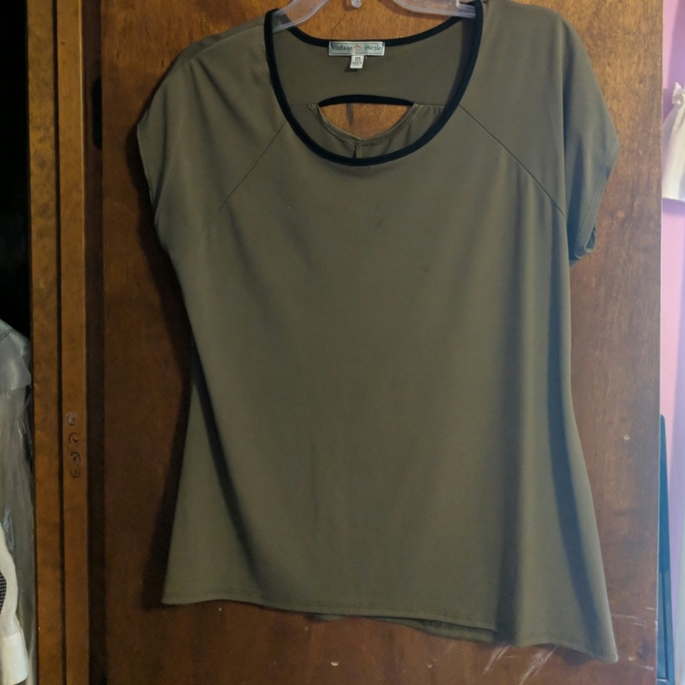 Brown shirt